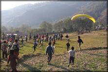 Paratrekking, paragliding expeditions in Nepal